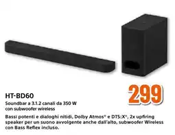 Expert Soundbar HT-BD60 offerta