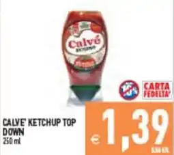 Iperfamily Calvé ketchup top down offerta