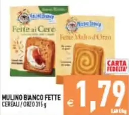 Iperfamily Mulino Bianco Fette Cereali / Orzo offerta