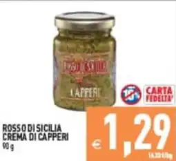 Iperfamily Rossi di Sicilia crema di capperi offerta