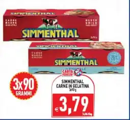 Iperfamily Simmenthal carne in gelatina offerta