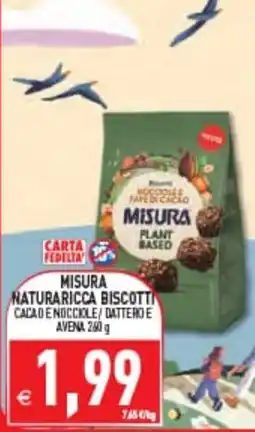 Iperfamily Misura biscotti cacao e nocciole dattero e avena offerta