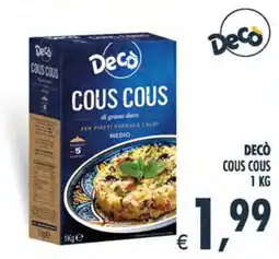 Decò Local Decò Cous Cous offerta