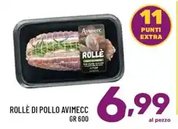 Il Centesimo Rollè di pollo Avimecc offerta