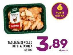 Il Centesimo Tagliata di pollo tutti a tavola Avimec offerta