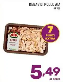 Il Centesimo Kebab di pollo Aia offerta