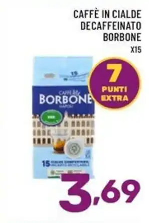 Il Centesimo Caffè in cialde decaffeinato Borbone offerta