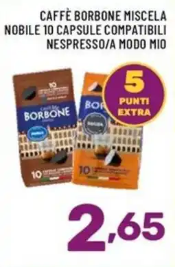 Il Centesimo Caffè Borbone miscela nobile offerta