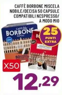 Il Centesimo Caffè Borbone miscela nobile/decisa offerta