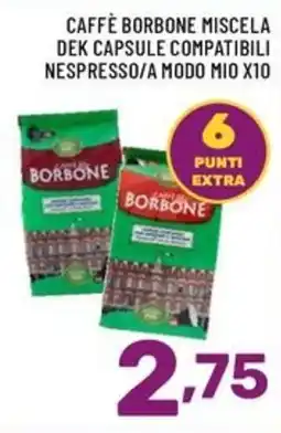 Il Centesimo Caffè Borbone miscela offerta