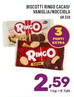 Il Centesimo Biscotti Ringo Cacao offerta