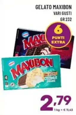 Il Centesimo Gelato Maxibon vari gusti offerta