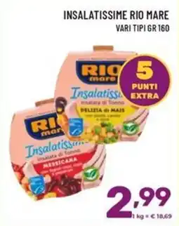 Il Centesimo Insalatissime Rio Mare offerta