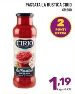 Il Centesimo Passata la rustica Cirio offerta