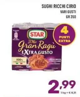 Il Centesimo Star Il Mio Gran Ragù Extra Gusto offerta