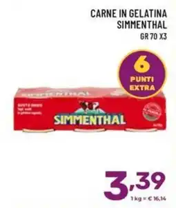 Il Centesimo Carne in gelatina Simmenthal offerta