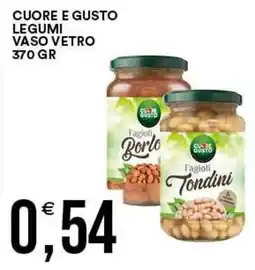 Vantaggio Cash&Carry Cuore e Gusto Fagioli Borlotti offerta