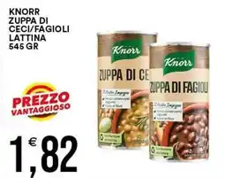 Vantaggio Cash&Carry Knorr zuppa di ceci/fagioli offerta