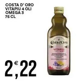 Vantaggio Cash&Carry Costa d'Oro Vitapiu 4 Oli Omega 3 offerta