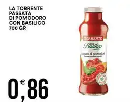 Vantaggio Cash&Carry La Torrente passata di pomodoro con basilico offerta