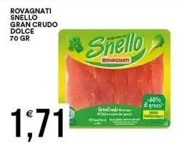 Vantaggio Cash&Carry Snello Rovagnati offerta