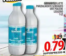 Il Genio Supermercato Granarolo Latte Parzialmente Scremato UHT Piacere Leggero offerta
