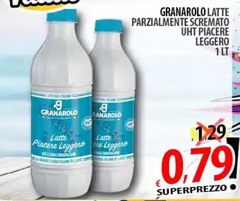 Granarolo Latte Parzialmente Scremato UHT Piacere Leggero