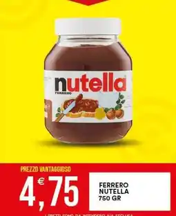 Vantaggio Cash&Carry Nutella Ferrero offerta