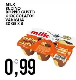 Vantaggio Cash&Carry Milk budino doppio gusto cioccolato/vaniglia offerta