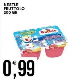 Vantaggio Cash&Carry Fruttolo Nestlé offerta