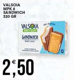 Vantaggio Cash&Carry Valsolia sandwich bianco e cacao offerta