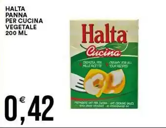 Vantaggio Cash&Carry Halta Cucina panna vegetale offerta