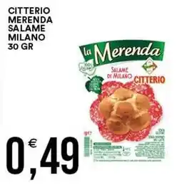 Vantaggio Cash&Carry Salame di Milano Citterio offerta