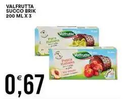 Vantaggio Cash&Carry Valfrutta succo brik offerta