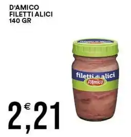 Vantaggio Cash&Carry Filetti di alici D'Amico offerta