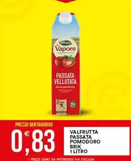 Vantaggio Cash&Carry Valfrutta Passata Pomodoro offerta