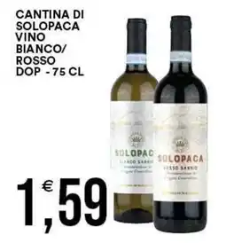 Vantaggio Cash&Carry Cantina di Solopaca Vino Bianco/Rosso offerta