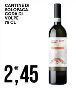 Vantaggio Cash&Carry Cantina di Solopaca Coda di Volpe offerta