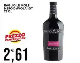 Vantaggio Cash&Carry Baglio le Mole Nero d'Avola IGT offerta
