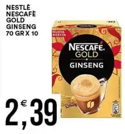 Vantaggio Cash&Carry Nescafé Gold Ginseng offerta