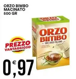 Vantaggio Cash&Carry Orzo Bimbo offerta