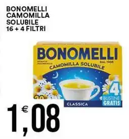 Vantaggio Cash&Carry Bonomelli camomilla solubile classica offerta