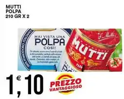 Vantaggio Cash&Carry Polpa Mutti offerta