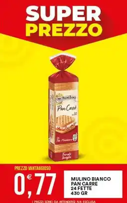 Vantaggio Cash&Carry Mulino Bianco Pan Carre offerta