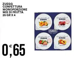 Vantaggio Cash&Carry Zuegg confettura monoporzione offerta