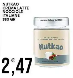 Vantaggio Cash&Carry Nutkao crema latte nocciole italiane offerta