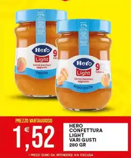 Vantaggio Cash&Carry Hero Confettura Light offerta