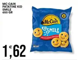 Vantaggio Cash&Carry McCain Patatine Kid Smile offerta