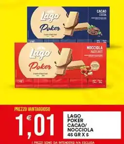 Vantaggio Cash&Carry Lago Poker Cacao/Nocciola offerta