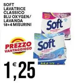 Vantaggio Cash&Carry Soft lavatrice classico blu oxygen/lavanda offerta